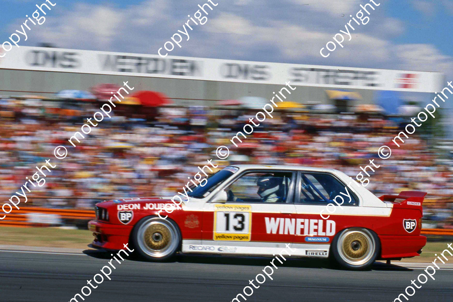 1990 Kya DTM 13  Deon Joubert BMW Winfield SCANNED A4 20X30 CM (Courtesy Roger Swan) (2)
