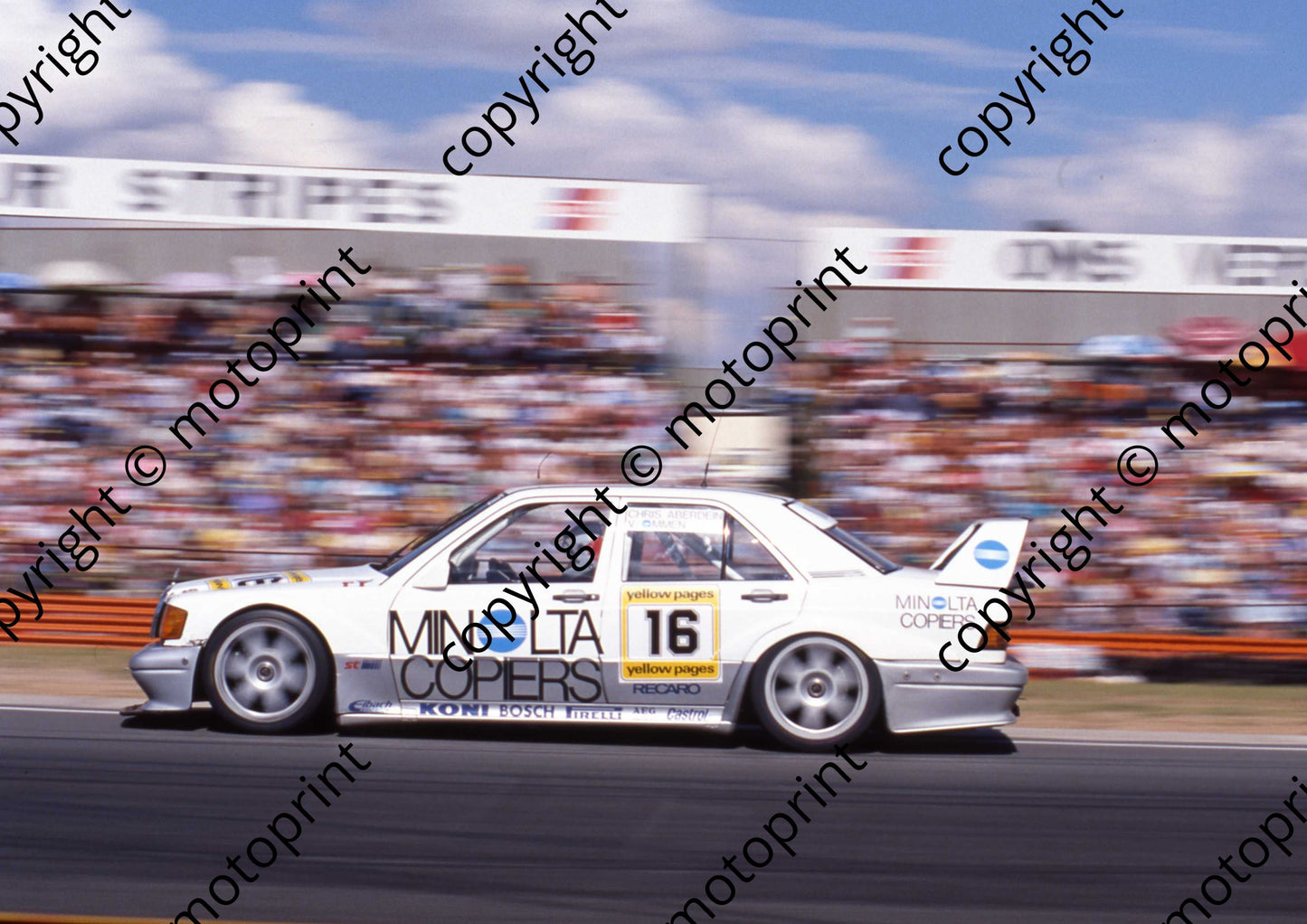 1990 Kya DTM 16 Chris Aberdein-Jorg van Ommen Mercedes Minolta SCANNED A4 20X30 CM (Courtesy Roger Swan) (7)