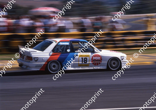 1990 Kya DTM 18 Dieter Quester BMW SCANNED A4 20X30 CM (Courtesy Roger Swan) (1)
