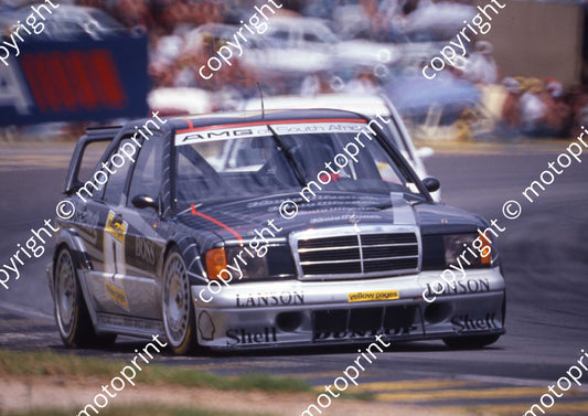 1990 Kya DTM 1 Klaus Ludwig Mercedes Konig Pilsener SCANNED A4 20X30 CM (Courtesy Roger Swan) (22)