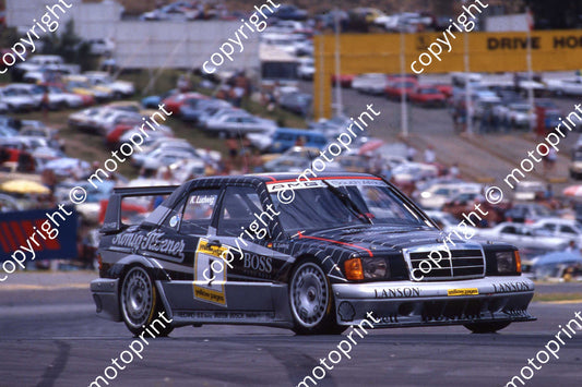 1990 Kya DTM 1 Klaus Ludwig Mercedes Konig Pilsener SCANNED A4 20X30 CM (Courtesy Roger Swan) (32)