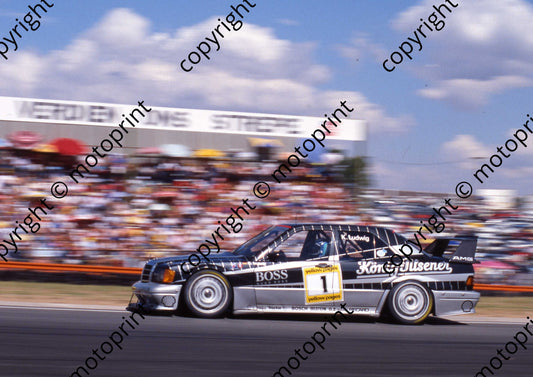 1990 Kya DTM 1 Klaus Ludwig Mercedes Konig Pilsener SCANNED A4 20X30 CM (Courtesy Roger Swan) (39)