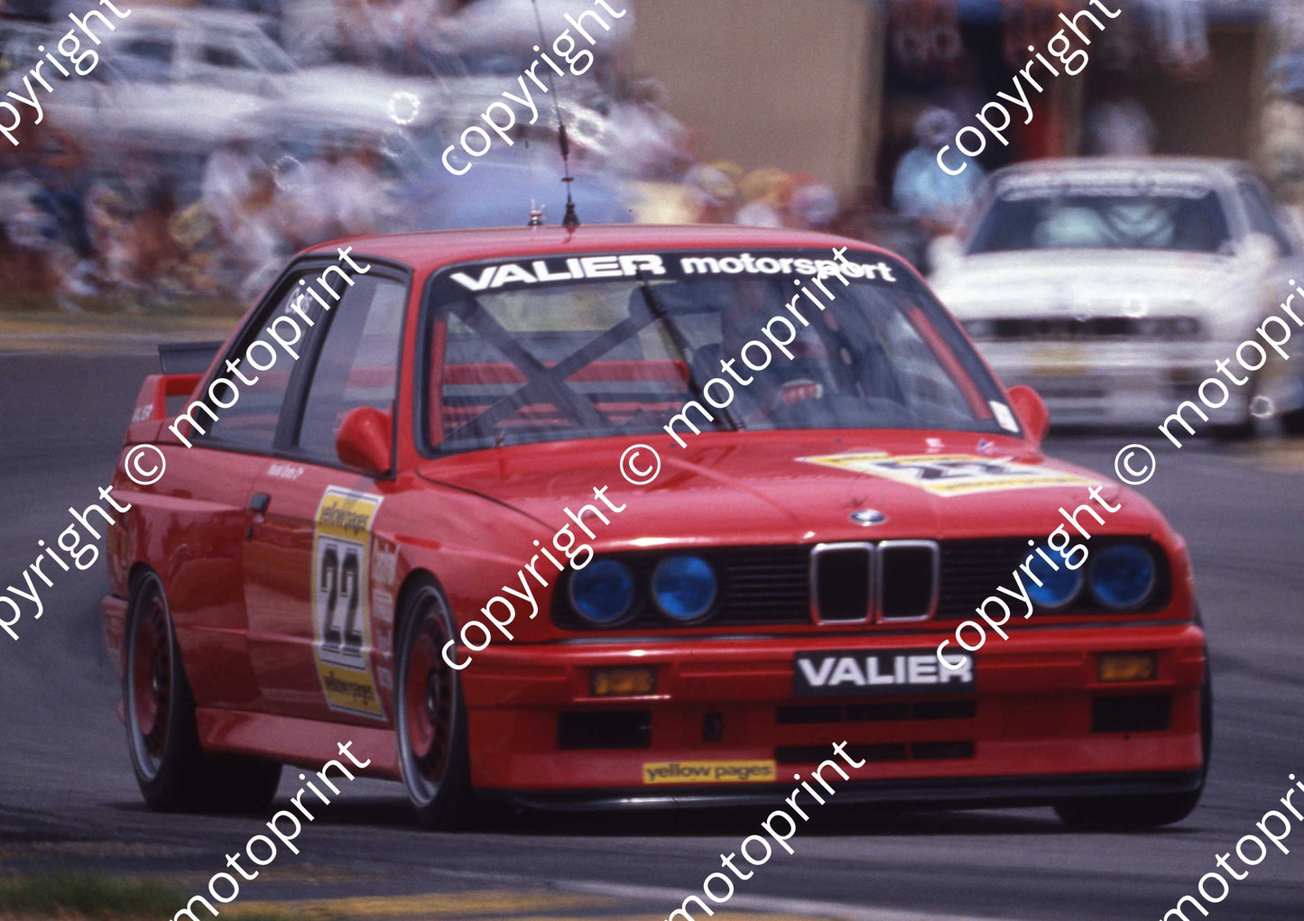 1990 Kya DTM 22 Harald Grohs BMW SCANNED A4 20X30 CM (Courtesy Roger Swan) (2)