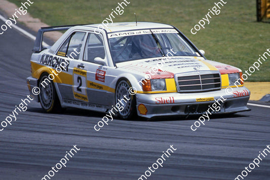 1990 Kya DTM 2 Sarel van der Merwe Mercedes Karcher (Courtesy Roger Swan) (5)