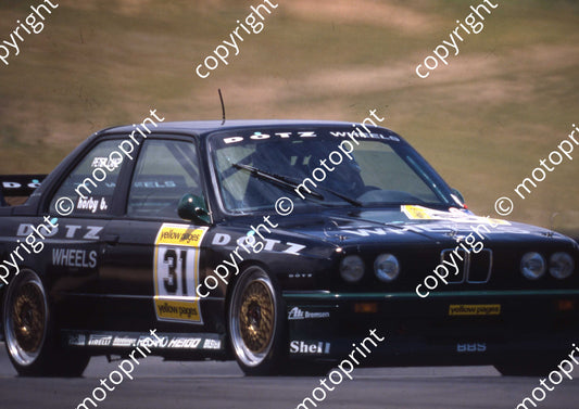1990 Kya DTM 31 Peter Lanz BMW SCANNED A4 20X30 CM (Courtesy Roger Swan) (1)