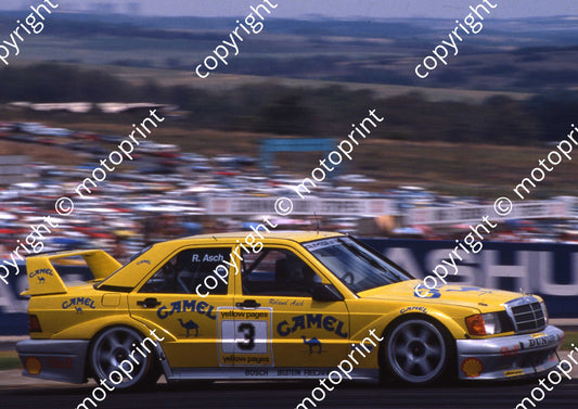 1990 Kya DTM 3 Roland Asch Mercedes Camel SCANNED A4 20X30 CM (Courtesy Roger Swan) (9)