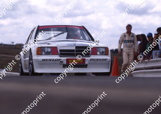 1990 Kya DTM 40 Armin Bernhard Mercedes  practice SCANNED A4 20X30 CM (Courtesy Roger Swan) (3)