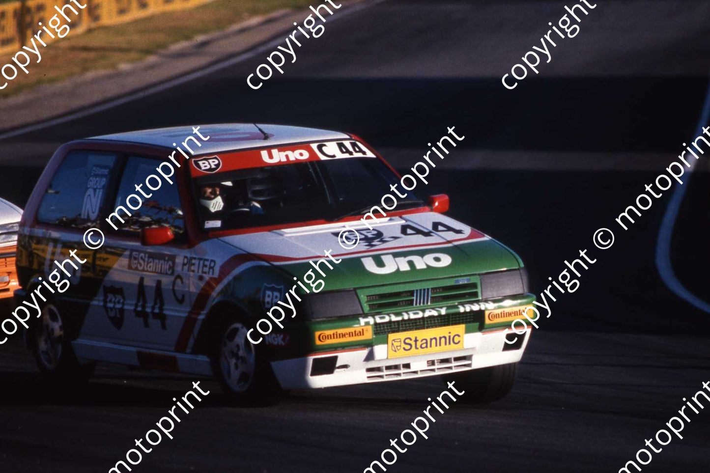 1990 Kya DTM STannic C44 Fiat Uno Peter Lanz (courtesy Roger Swan)(1)