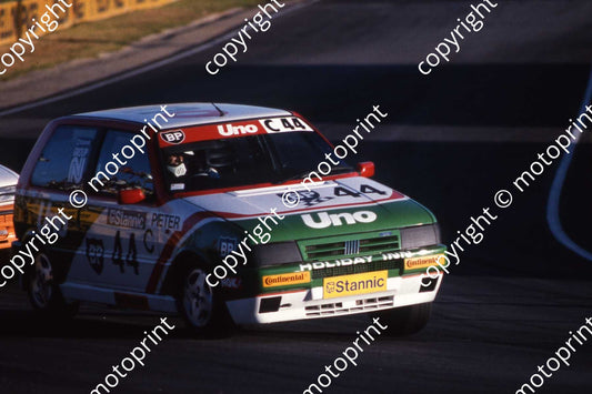 1990 Kya DTM STannic C44 Fiat Uno Peter Lanz (courtesy Roger Swan)(1)