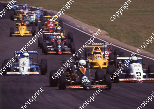 1990 Kya GTi 26 S vd Linde 1 Mann 27 Whitfield 9 Taylor (Colin Watling Photographic) (5)