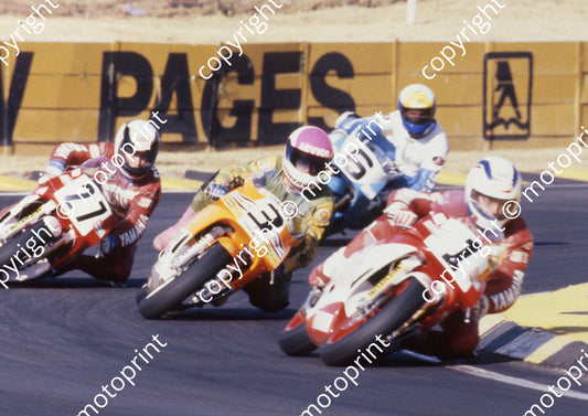 1990 Kya July 1 Russell Wood 3 Kevin Hellyar 27 Trevor Crookes 5 Mike H Wilson (courtesy Roger Swan) (1)