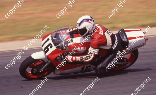 1990 Kya MC 16 Gavin Ramsay Honda RSR NOTE DIFF SCHEMES (Colin Watling Photographic) (1)