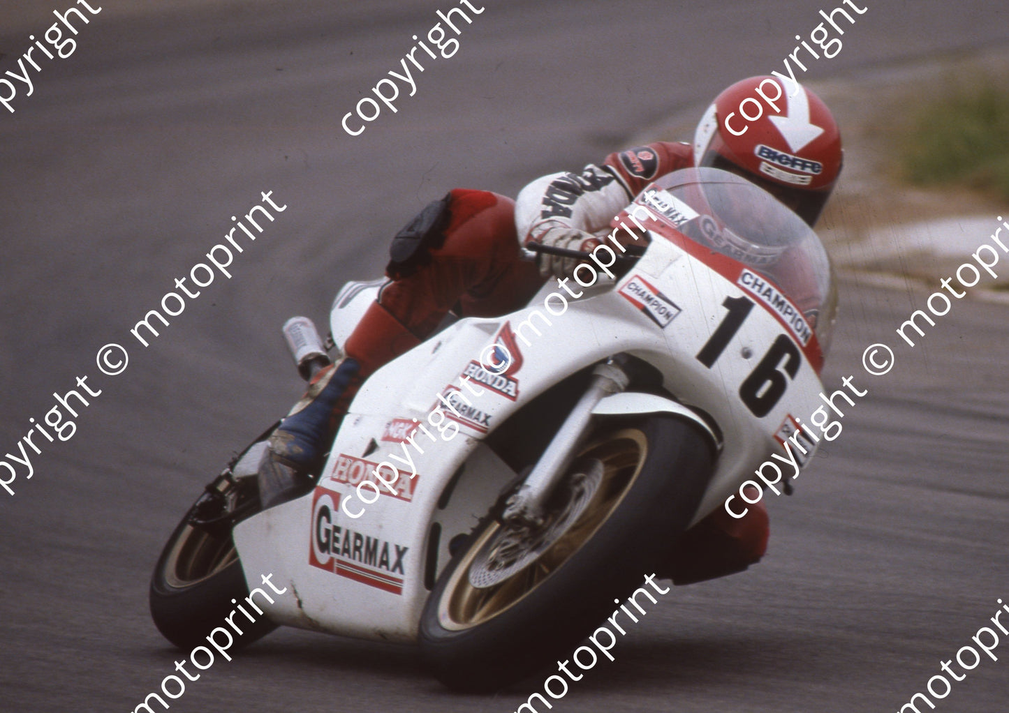 1990 Kya MC 16 Gavin Ramsay Honda RSR NOTE DIFF SCHEMES (Colin Watling Photographic) (3)