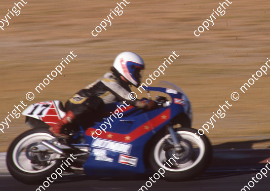 1990 Kya MC 17 Robin Mark Stanley Yamaha TZ  (Colin Watling Photographic)