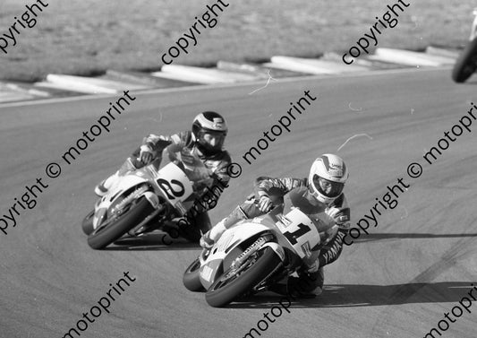 1990 Kya MC 1 Russell Wood 2 Wayne Doran Yamaha TZs (Colin Watling Photographic) (7)