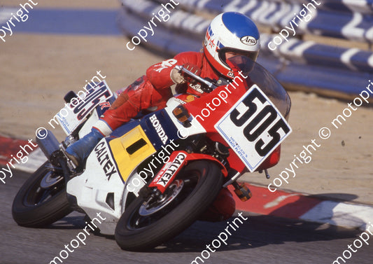 1990 Kya MC 505 Rob Petersen Honda check year (Colin Watling Photographic) (61)