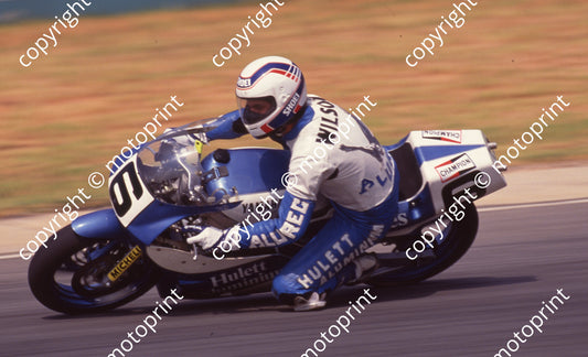 1990 Kya MC 6 Mike Wilson Yamaha TZ (Colin Watling Photographic) (2)