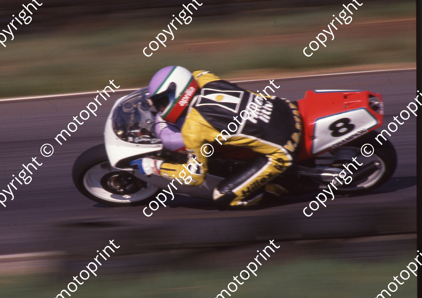 1990 Kya MC 8 Brent vd Stadt Aprilia RV (Colin Watling Photographic) (4)