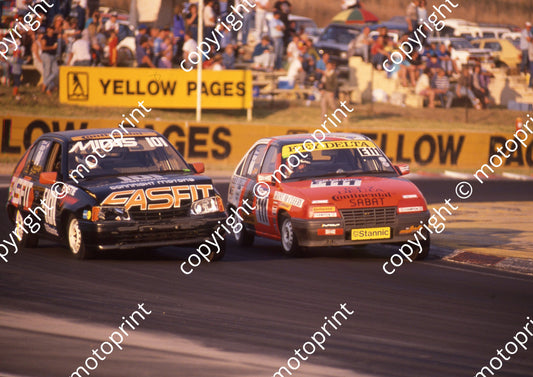 1990 Kya May Stannic E101 Colin Hastie NOTE DAMAGE E111 Grant McCleery Kadet Cub (courtesy Roger Swan) (25)