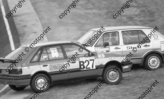 1990 Kya Stannic 27 Ben Morgenrood Mazda 25  Marthinus Briers Golf check year (Colin Watling Photographic)412 (2)