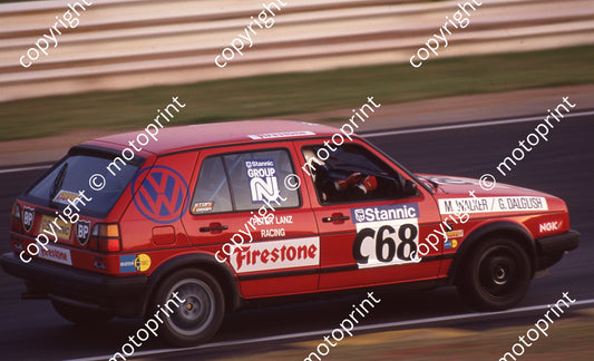 1990 Kya Stannic 68 Melanie Walker, Geoff Dalglish Golf check year (Colin Watling Photographic) (46)