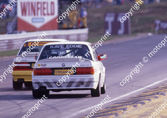 1990 Kya Stannic A11 Rob Smith BMW 325i scanned A4 (20x30cm)  (courtesy Roger Swan)(1)