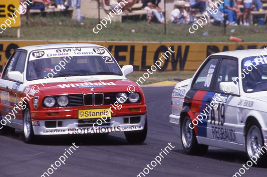 1990 Kya Stannic A2 Tony Viana BMW 325i(20x30cm) (Roger Swan) (83)