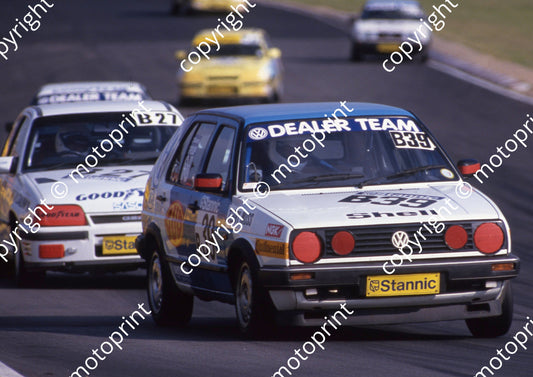 1990 Kya Stannic B39 Terry Moss VW Golf GTi scanned A4 (20x30cm)  (courtesy Roger Swan)  (24)