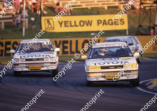 1990 Kya Stannic C40 Serge Damseaux Conquest RSii scanned A4 (20x30cm(96)