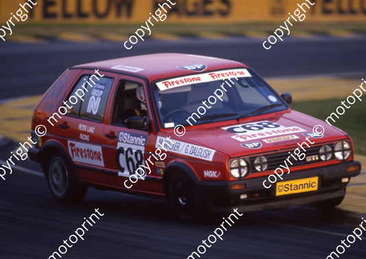 1990 Kya Stannic C68 Geoff Dalglish-Melanie Walker VW Golf GTi (courtesy Roger Swan) (2)