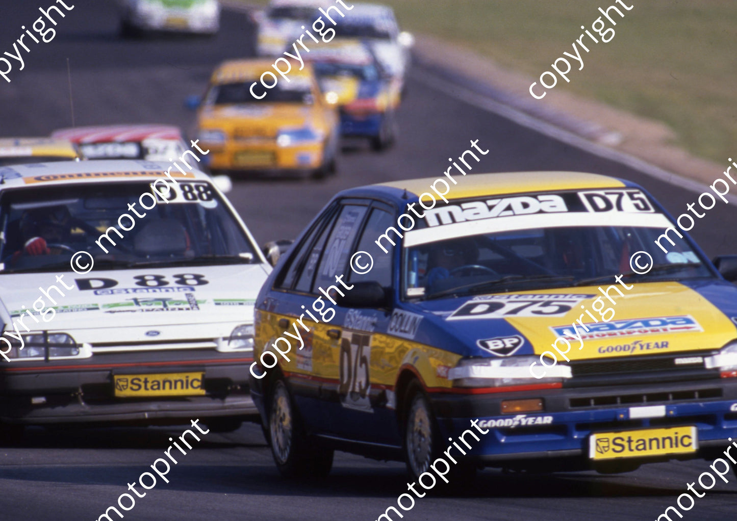1990 Kya Stannic D75 Collin Burford Mazda scanned A4 (20x30cm)  (courtesy Roger Swan) (8)
