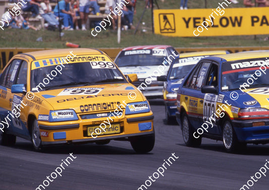 1990 Kya Stannic D99 Steve Corna Opel scanned A4 (20x30cm) (Courtesy Roger Swan) (85)