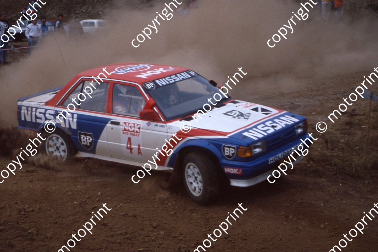 1990 NGK A4 Jan Habig, Douglas Judd Nissan (10) (courtesy Roger Swan)