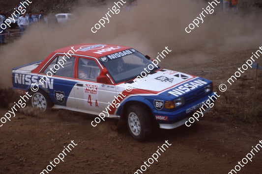 1990 NGK A4 Jan Habig, Douglas Judd Nissan (10) (courtesy Roger Swan)