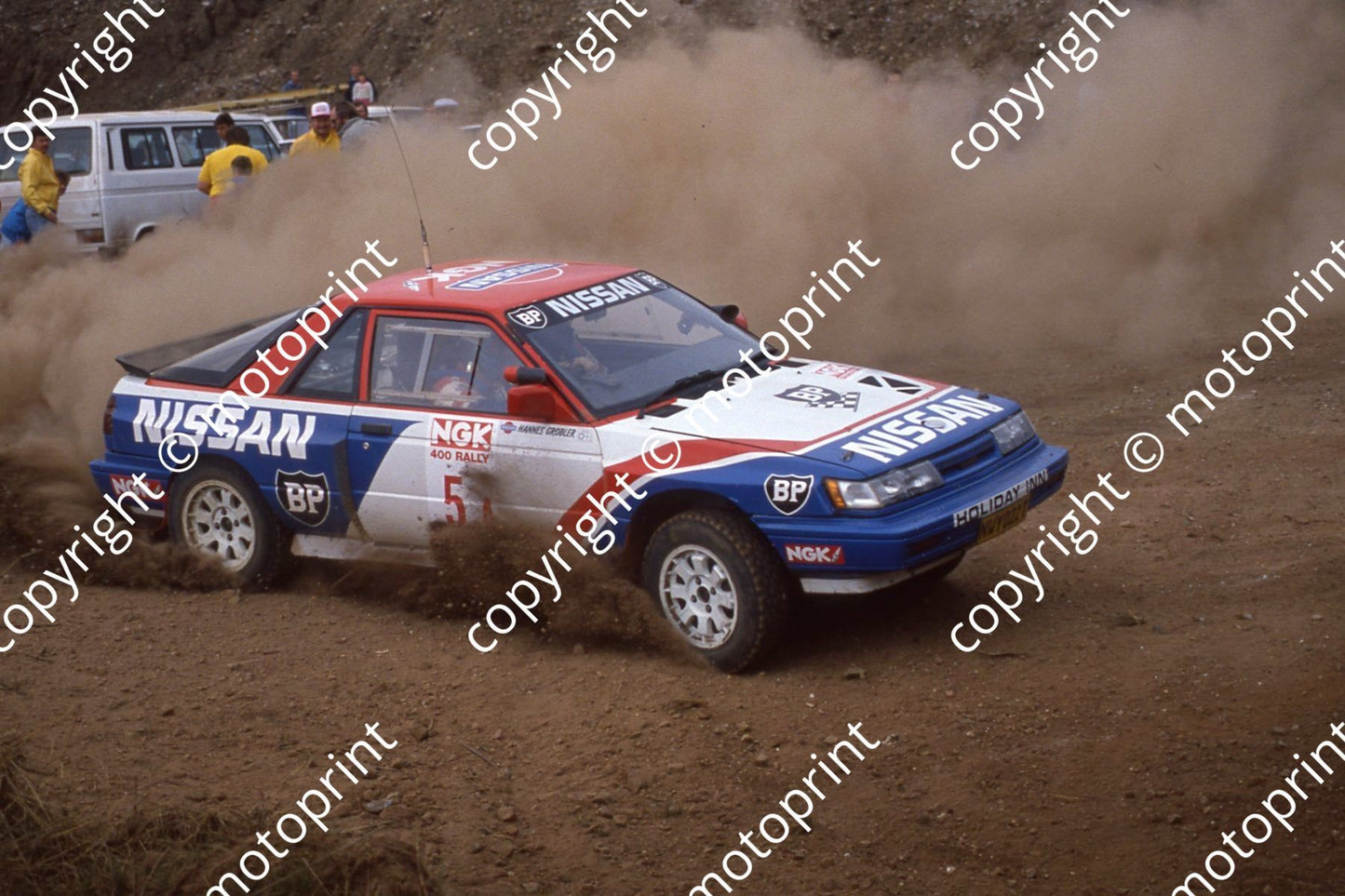 1990 NGK A5 Hannes Grobler, Piet SWanepoel Nisan (Roger Swan) (8)