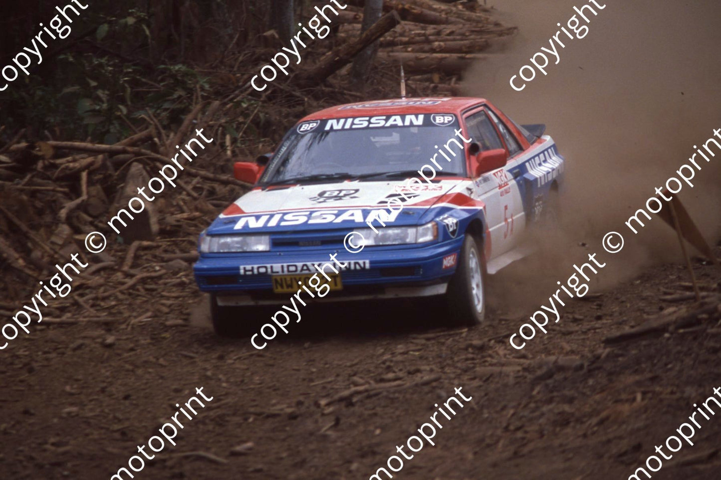 1990 NGK A5 Hannes Grobler, Piet SWanepoel Nisan (Roger Swan) (9)