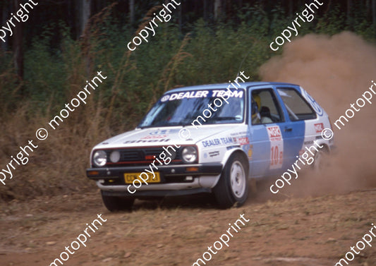 1990 NGK B10 Elisio Miranda, Francois Pretorius Golf (courtesy Roger Swan) (1)