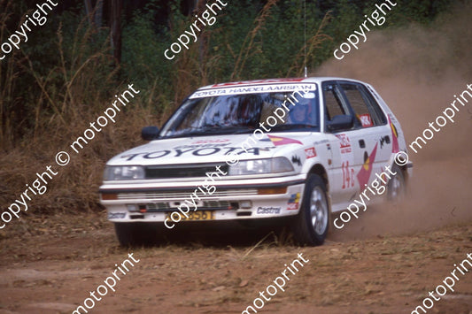 1990 NGK C14 Ben, Isebel vd Westhuizen Toyota (courtesy Roger Swan) (1)
