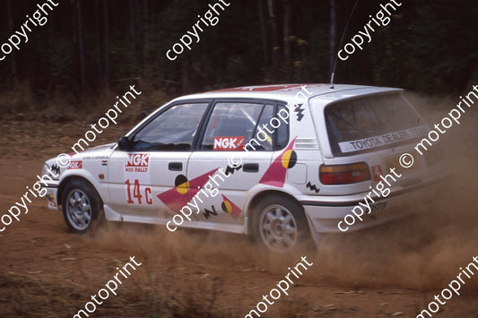 1990 NGK C14 Ben, Isebel vd Westhuizen Toyota (courtesy Roger Swan) (3)