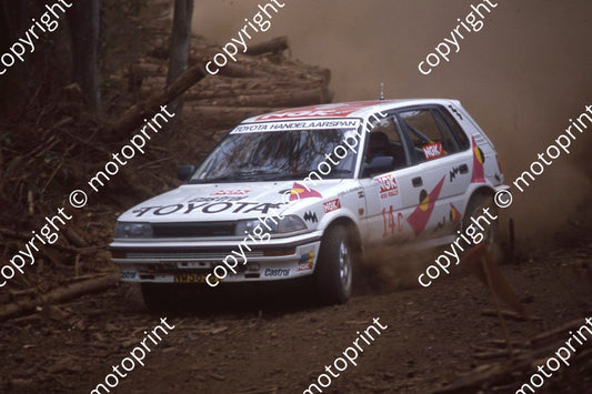 1990 NGK C14 Ben, Isebel vd Westhuizen Toyota (courtesy Roger Swan) (5)