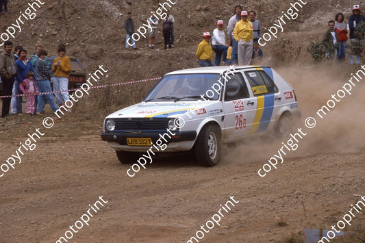 1990 NGK D26 Tjaart vd Walt, Cindi Harding Golf (Roger Swan) (26)