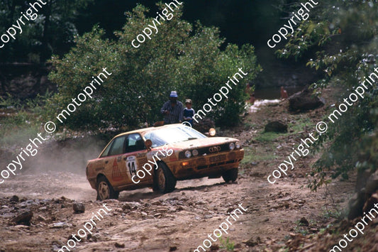 1990 Safari 14 Rudolf Stohl, Reinhard Kaufmann Audi 90 Quattro (courtesy Roger Swan) (22)