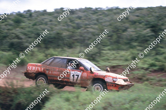 1990 Safari 17 Jim Heather-Hayes, Anton Levitan Subaru Legacy RS (courtesy Roger Swan) (47)