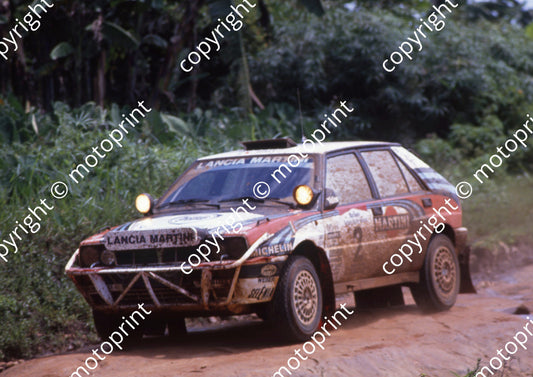 1990 Safari 2 Miki Biasion, Tiziano Siviero Lancia Delta Integrale (courtesy Roger Swan) (18)