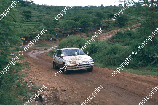 1990 Safari 31 Steve Anthony, Philip Valentine Daihatsu Charade (courtesy Roger Swan) (148)