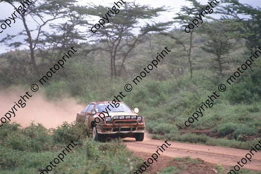 1990 Safari 3 Bjorn Waldegard, Fred Gallagher Toyota Celica GT-4 (courtesy Roger Swan) (118)