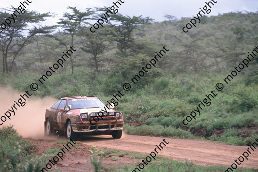 1990 Safari 3 Bjorn Waldegard, Fred Gallagher Toyota Celica GT-4 (courtesy Roger Swan) (121)