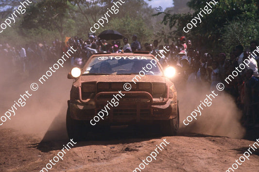 1990 Safari 3 Bjorn Waldegard, Fred Gallagher Toyota Celica GT-4 (courtesy Roger Swan) (98)