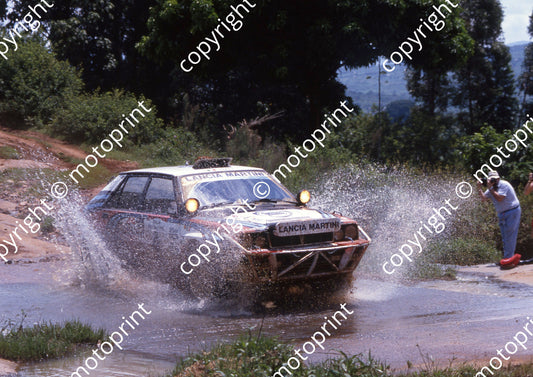 1990 Safari 4 Alessandro Fiorio, Luigi Pirollo Lancia Delta Integrale (courtesy Roger Swan) (21)
