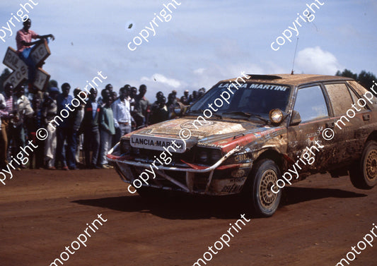 1990 Safari 4 Alessandro Fiorio, Luigi Pirollo Lancia Delta Integrale (courtesy Roger Swan) (23)